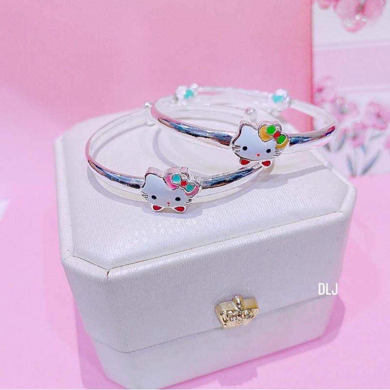 Lắc tay bạc cho bé, Mẫu mã siêu đáng yêu Món quà ý nghĩa dành tặng bé Mainomi Shop Bạc Xinh