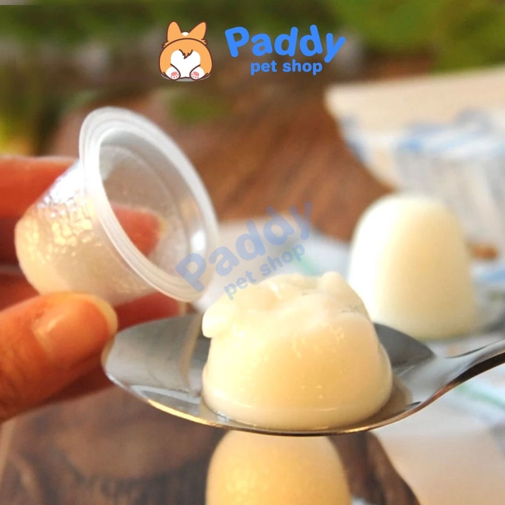 Pudding Sữa Dê Bổ Sung Canxi &amp; Lợi Khuẩn Pet Snacks Cho Chó Mèo