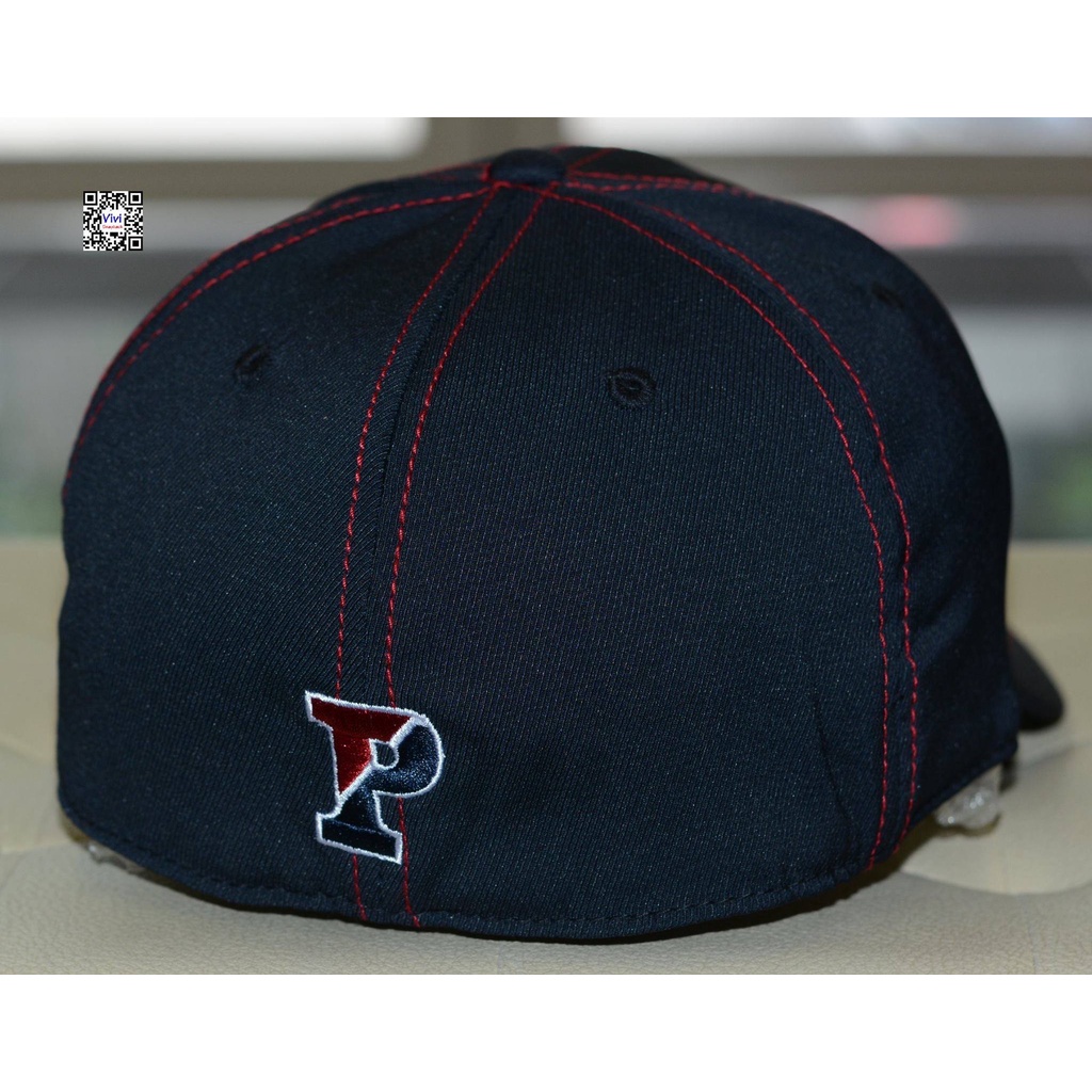 Nón mũ big size bít đuôi, nón kết lưỡi trai chữ P, team logo fitted cap chính hãng