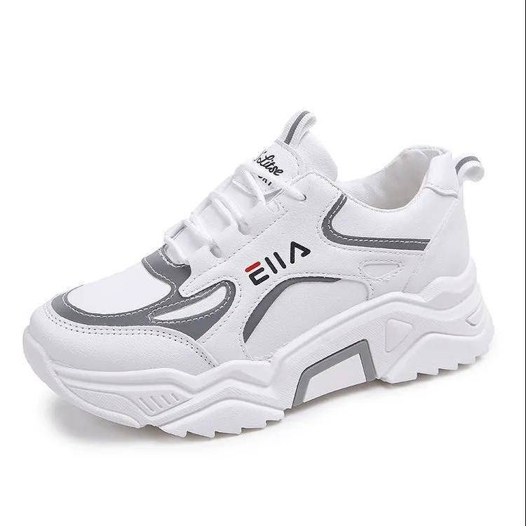 Giày Thể Thao Chất Liệu Da Size Lớn 35-43 41 Thời Trang Trẻ Trung Cho Nữ 42
