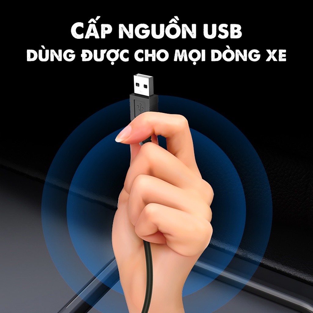 Màn Hình Hiển Thị Tốc Độ Đa Năng HUD G4 (chuẩn GPS, nguồn USB) Dùng Cho Mọi Dòng Ô Tô Xe Hơi - Phiên Bản 2022