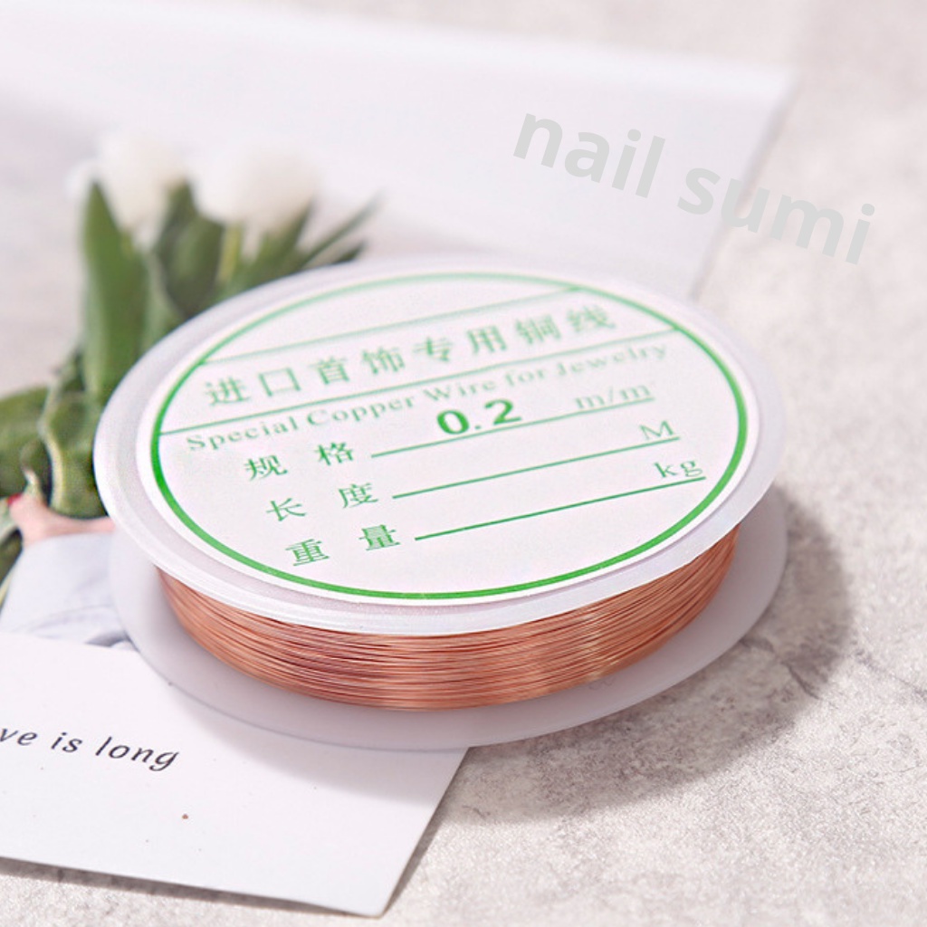 Giây đồng trang trí nail