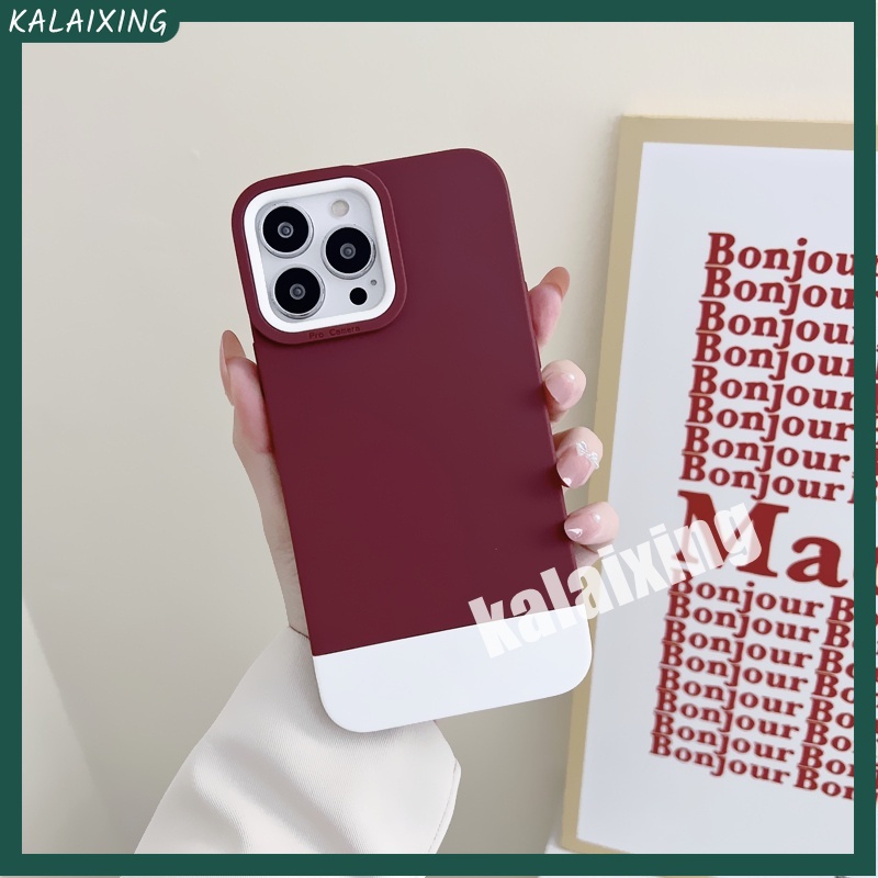 【Có Logo】Ốp Điện Thoại Mềm Bảo Vệ Ống Kính Máy Ảnh 3 Trong 1 Màu Macaron Cho iPhone 14 Pro Max 14Pro 14Max 13 12 11 Pro 11ProMax