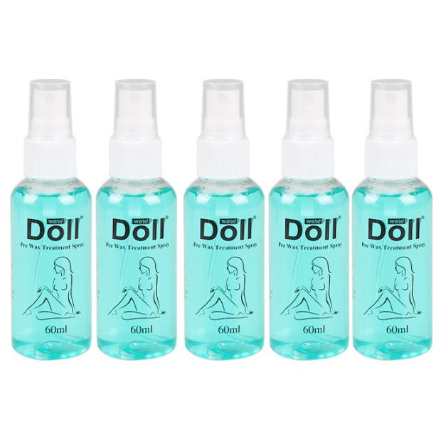 Chai xịt dưỡng ẩm trước khi wax lông doli 60ml