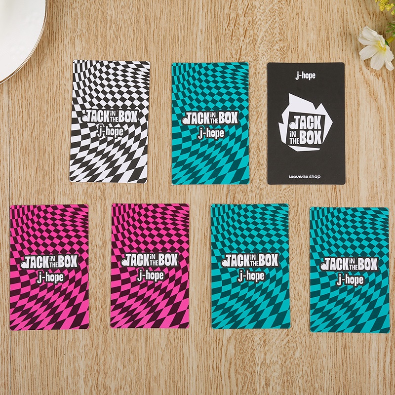 Hộp Thẻ Ảnh Nhóm Nhạc Bts J-HOPE JACK IN THE BOX