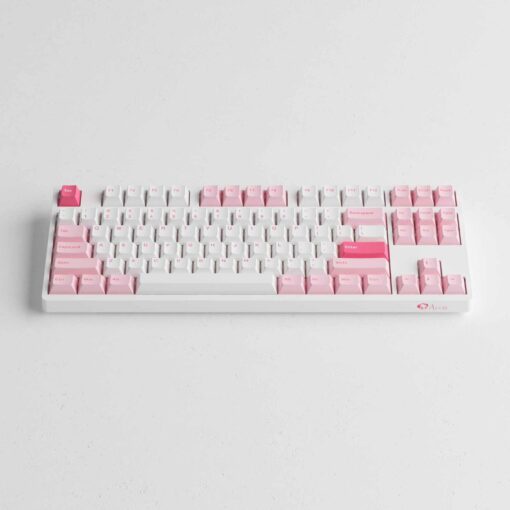 Bàn Phím Cơ Máy Tính Có Dây - AKKO 3087 Plus Black & Cyan / Prunus Lannesiana /Phiên Bản Mới 2022