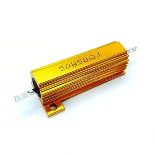 Điện trở nhôm 50w 50r 5% rx24 50w50r