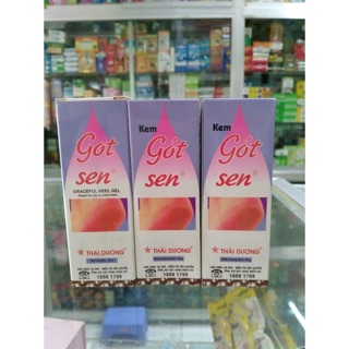 Gót Sen - trị nứt gót chân, tube 20gr