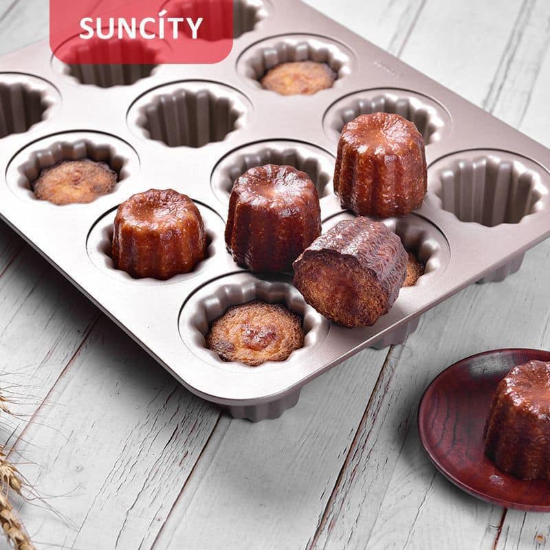 Khuôn Suncity chống dính - Cannelle 12pcs 80271