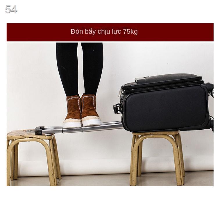 （Hộp kéo）Vali 18 inch nữ hộp đựng xe đẩy doanh nghiệp nhỏ nam mini túi đeo chéo vải oxford kéo phiên bản hàn quốc