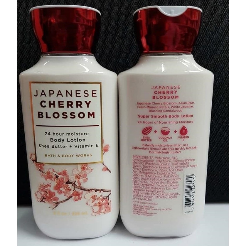 (Mẫu mới) Dưỡng Thể Bath and Body Works Japanese Cherry Blossom