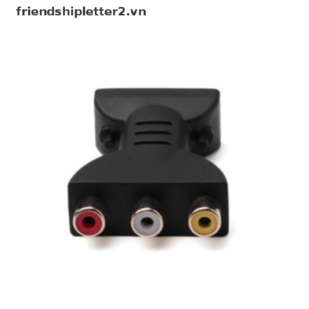 Đầu Chuyển Đổi Hdmi Sang 3 RCA AV Nhỏ Gọn Tiện Dụng