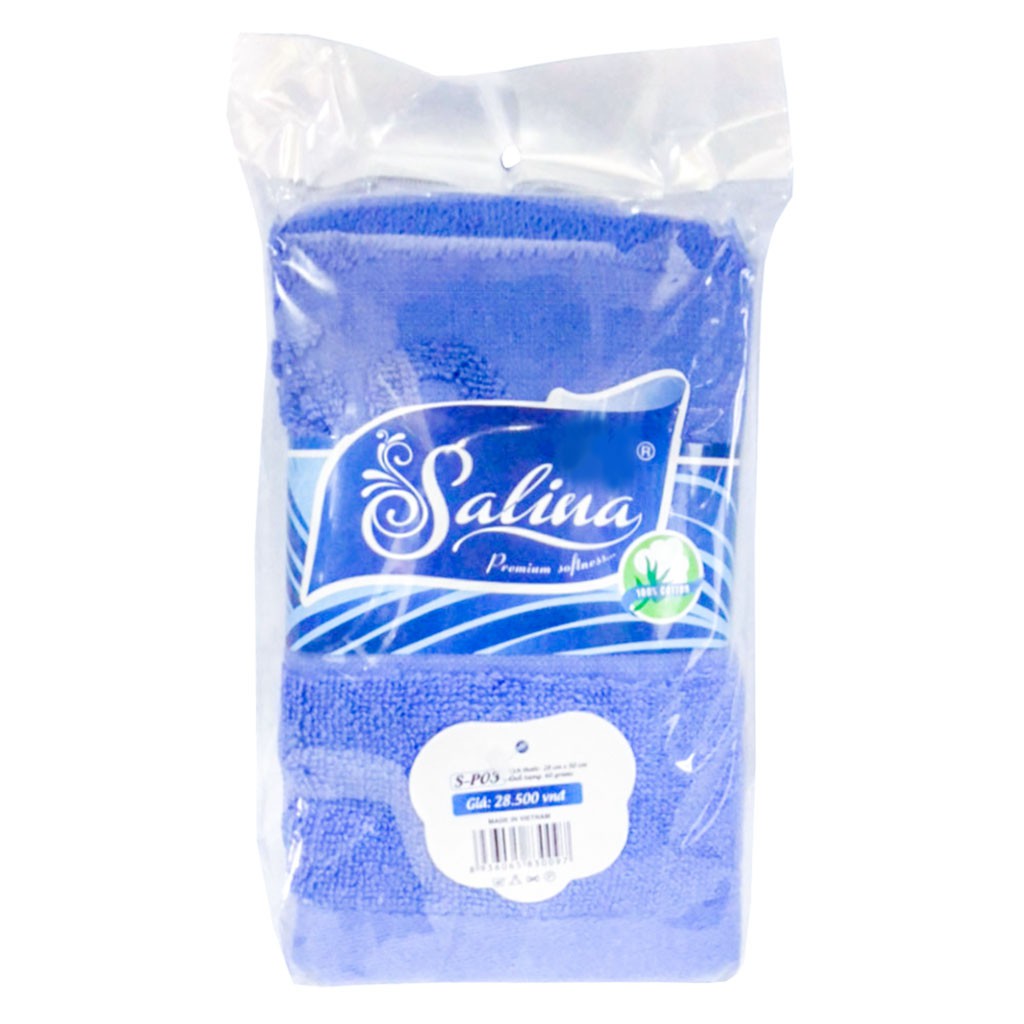 Khăn Mặt Salina S-P03 (Kích thước 28cm x 50cm)