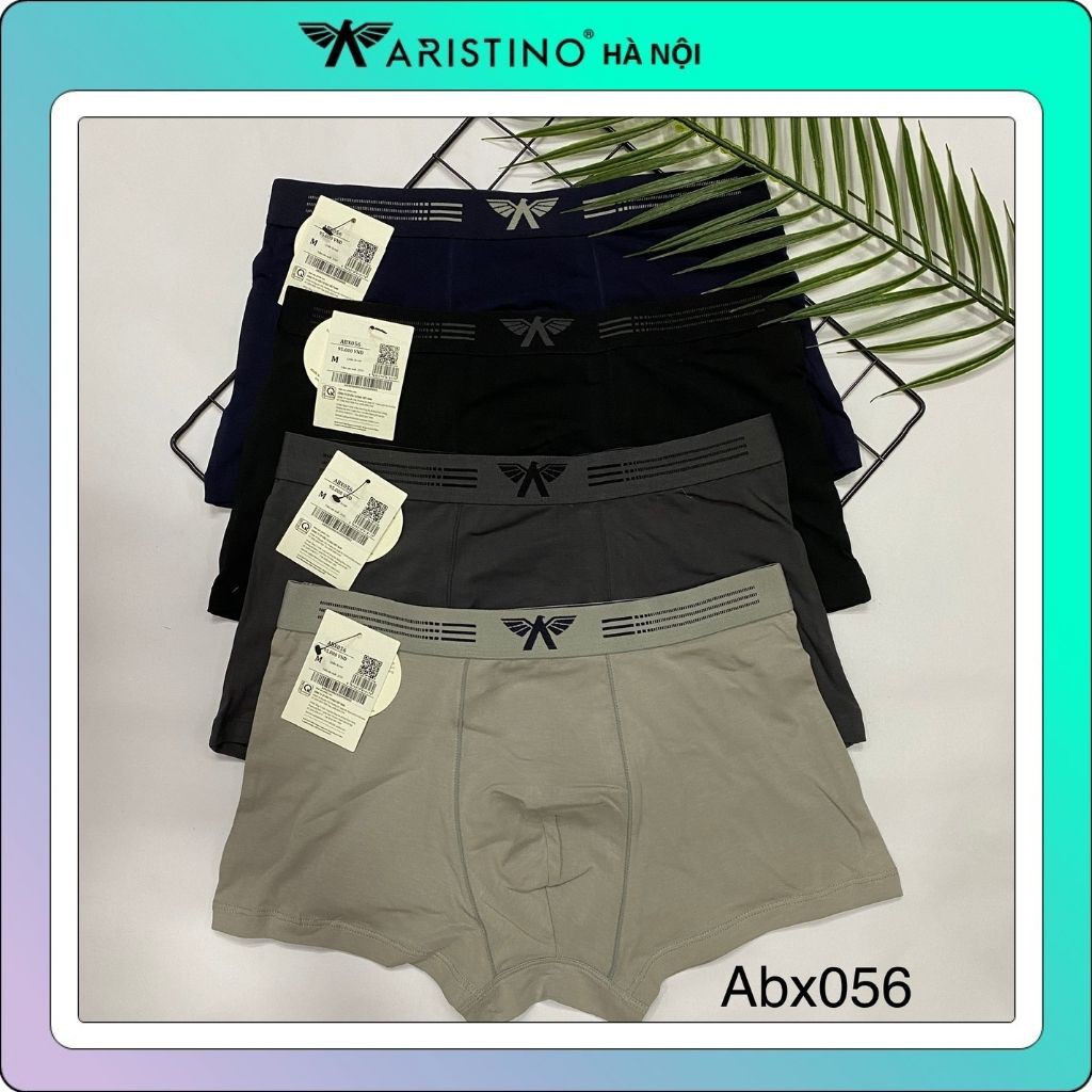 Quần sịp đùi boxer ARISTINO 100% cotton organic ABX056có XXL