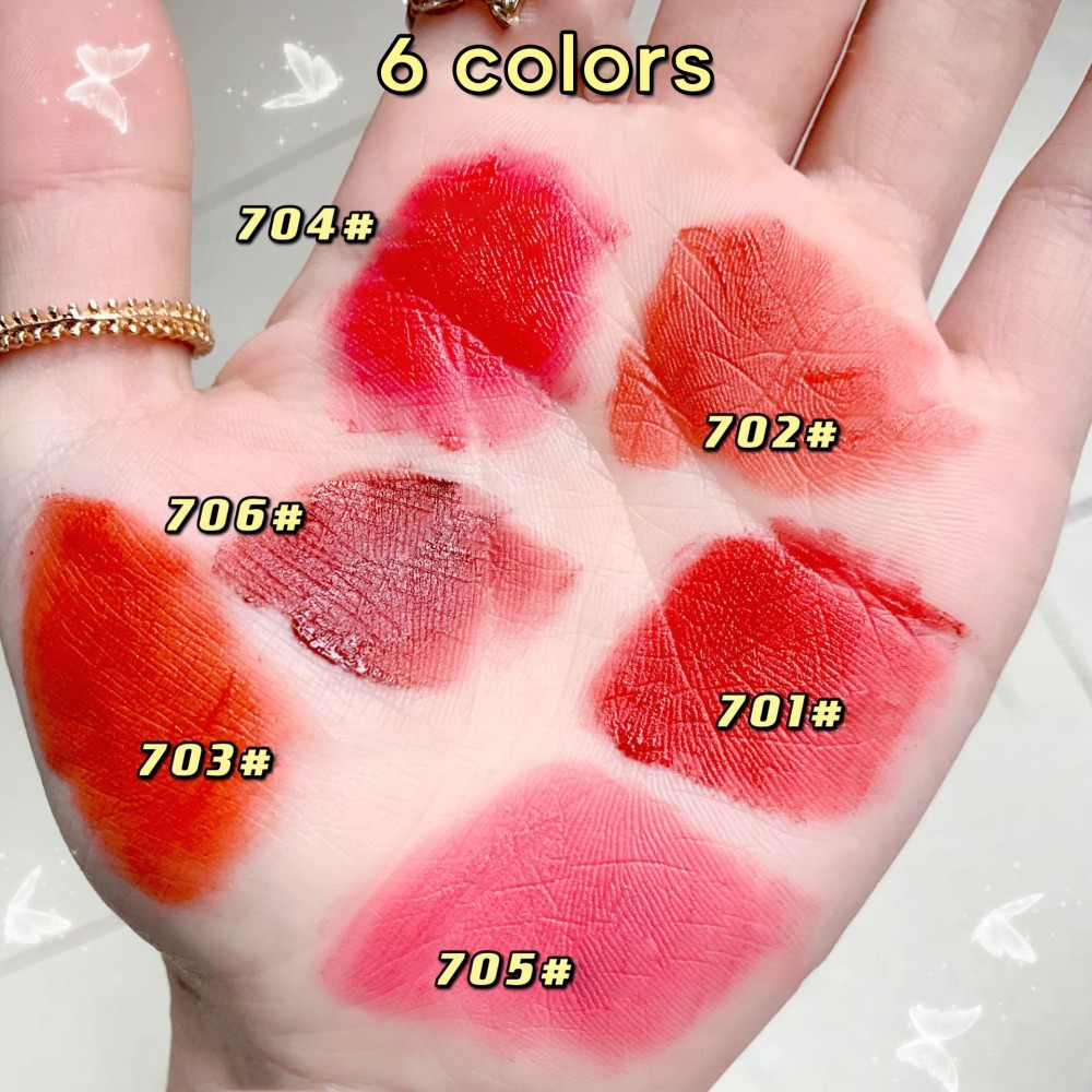 (Hàng Mới Về) Son Bóng 6 Màu Tùy Chọn Không Dính Cốc Chống Nước Tiện Dụng | BigBuy360 - bigbuy360.vn