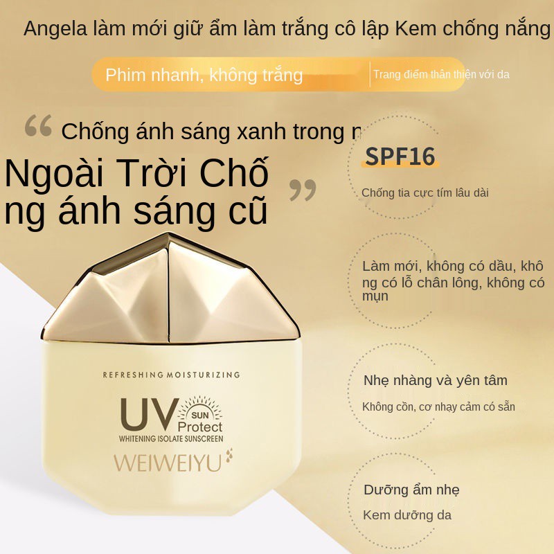 Li Jiaqi khuyên dùng kem chống nắng dưỡng ẩm cách ly làm mới học viên quân sự xịt trắng tia UV thấm nước