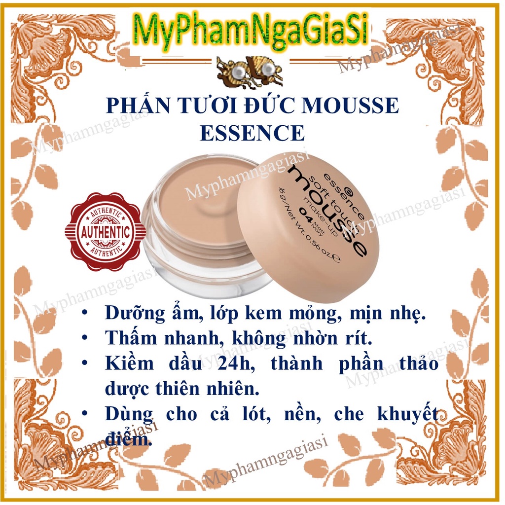 Phấn Tươi Đức Mousse Essence