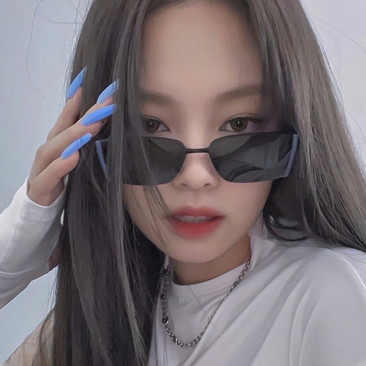 Kính râm gọng vuông Belibeli Jennie thời trang Hàn Quốc cổ điển