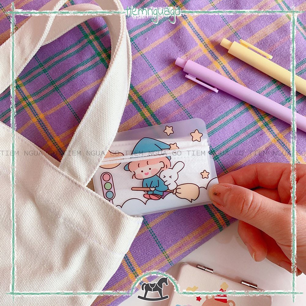 [Mã SKAMLTSM9 giảm 10% đơn 99K] Miếng bảo vệ khẩu trang - Tiệm Ngựa Gỗ