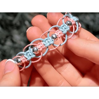 dây đan 1m sezi 1mm tặng hạt sỏ kèm