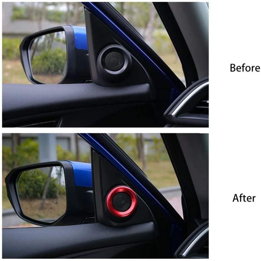 YNATURAL Set 2 Phụ Kiện Trang Trí Nội Thất Xe Hơi Honda Civic 10th Generation 2016-2020