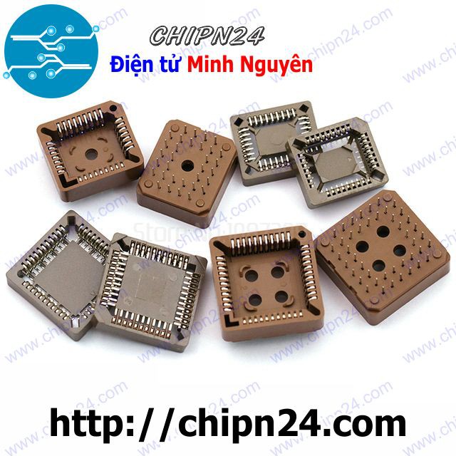 [1 CÁI] Đế IC PLCC44 DIP