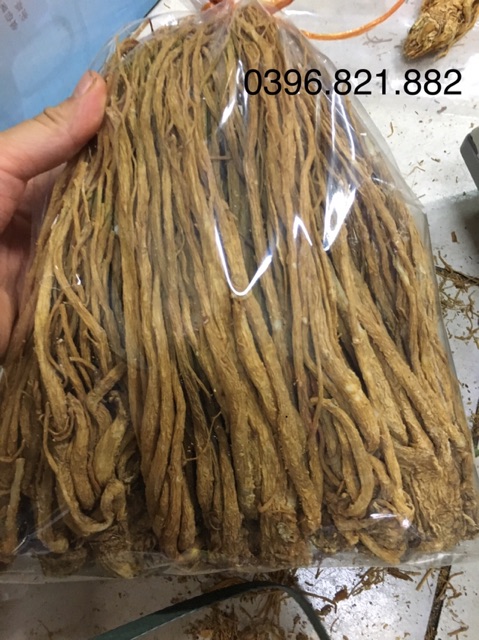 500g sâm đương quy khô nguyên củ hàng chọn