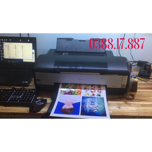 Máy in Epson G4500, máy in A3 nội địa Nhật 6 màu in cực đẹp