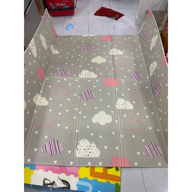 Thảm xốp PE chống thấm nước 2 mặt dành cho trẻ em 1,8x2m giao màu ngẫu nhiên | BigBuy360 - bigbuy360.vn