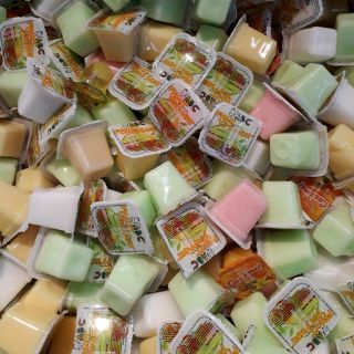 Thạch sữa chua cốc to/cốc nhỏ Chapi túi lưới 1kg