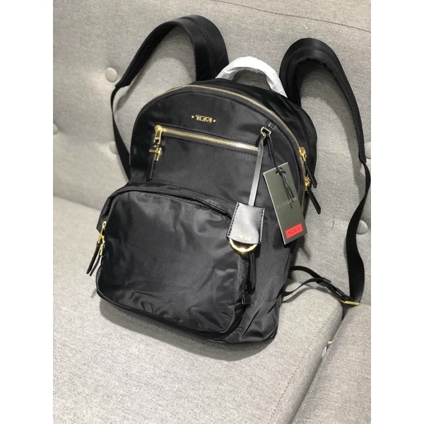 TNS - Balo đa năng vừa laptop Tumie backpack-chất liệu cao cấp bền màu đen unisex