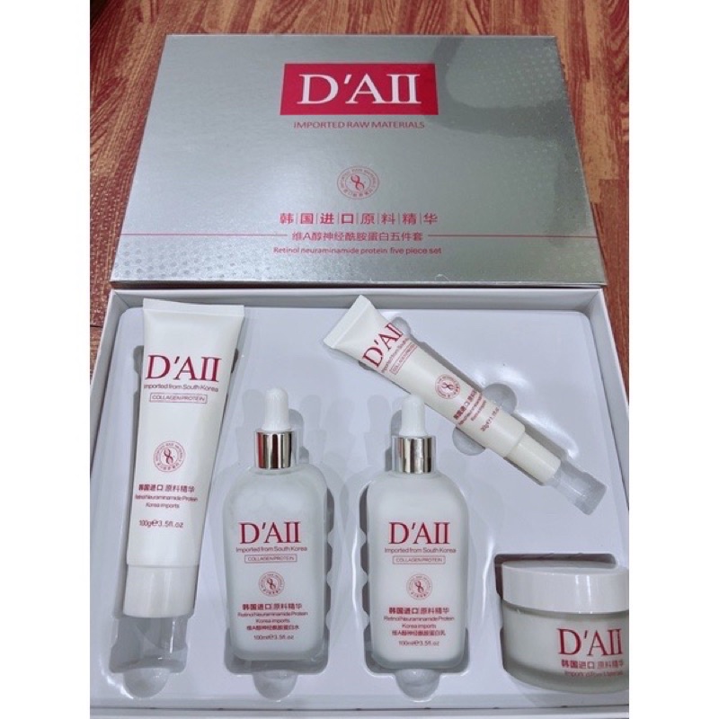 bộ dưỡng làm trắng da D'ALL 5 món hàng chuẩn