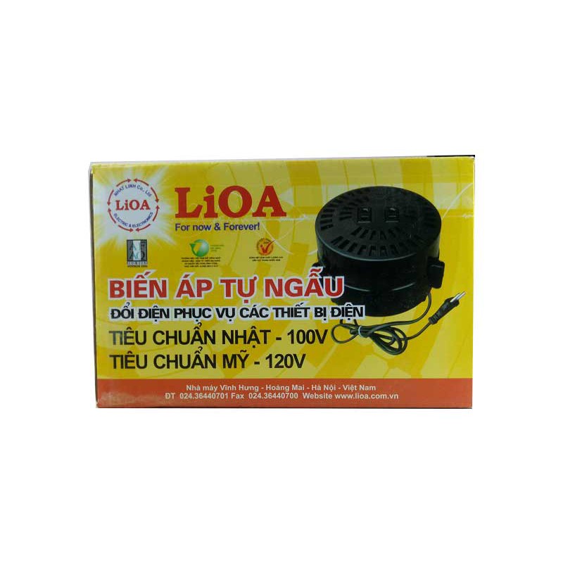 Biến Áp Đổi Nguồn LiOA Chính Hãng_Công Suất Từ 200va ,400va,600va,1000va,1500va,2000va