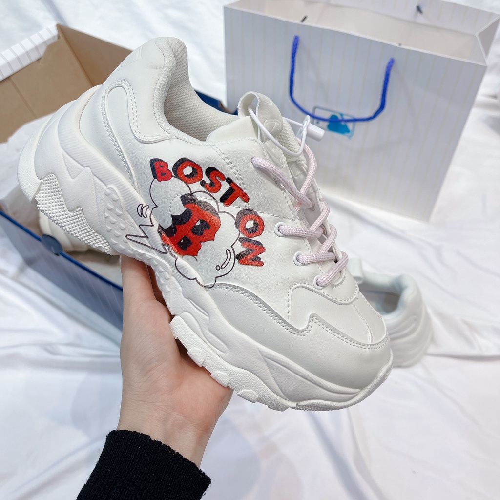 Giày Thể Thao Nam Nữ Ngô Thắng MIB 2021 Trắng Đỏ