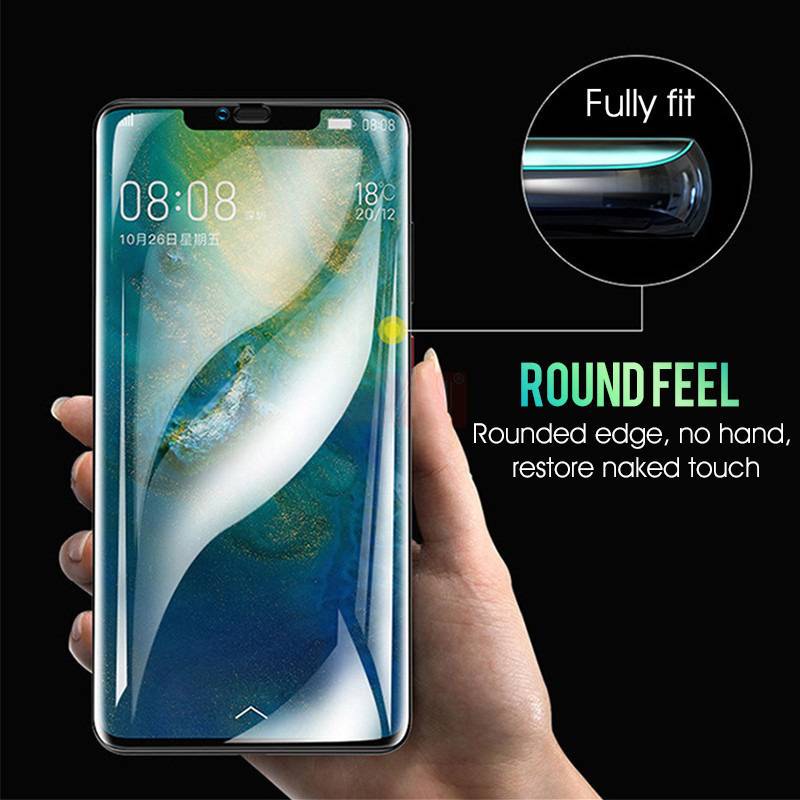 Bộ 2 miếng dán bảo vệ màn hình 100D cho Huawei P30 P40 P20 Pro Mate20 Pro Honor 30 20 Pro 9X 8X 10