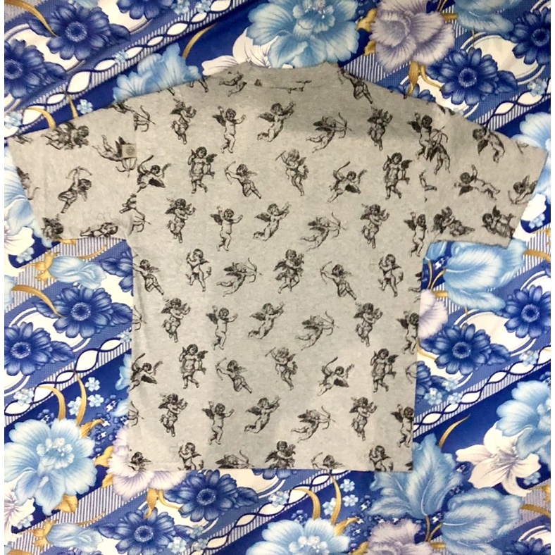 BOBUI ANGELS BOBUI LOGO TEE/ GREY MELANGE