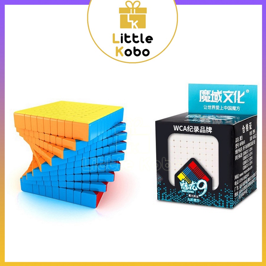 Rubik 9x9 Stickerless MoYu MeiLong MFJS Rubic 9 Tầng Đồ Chơi Trí Tuệ