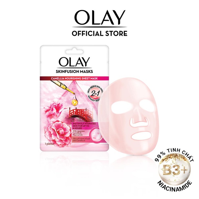 Mặt nạ tinh chất Hoa Trà Olay 28g x 1 miếng