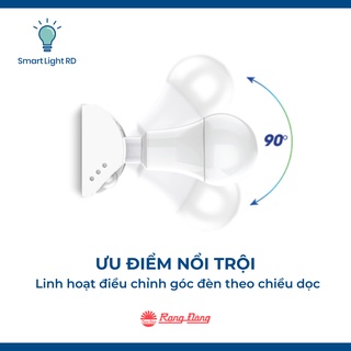 Đui đèn cảm biến Rạng Đông, Model: ĐCB01.PIR E27/300W