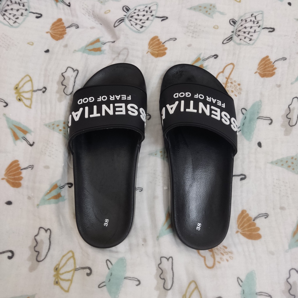 | Ảnh Thật | Dép Essentials Fear of God fullbox Cao Cấp - Dép Quai Ngang Nam Nữ Thời Trang Hottrend 2022