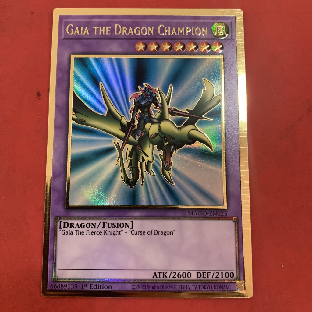 [EN][Thẻ Bài Yugioh Chính Hãng] Gaia The Dragon Champion