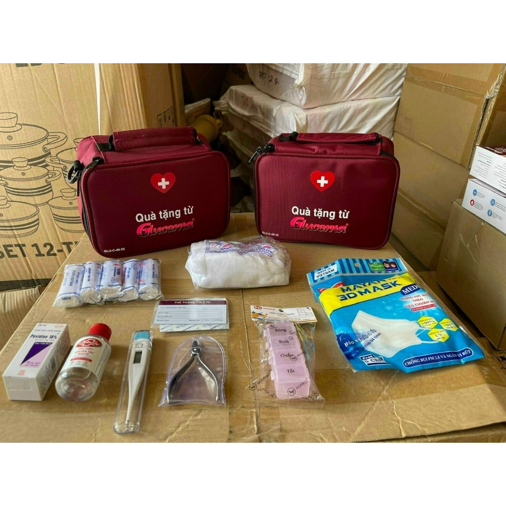 Bộ dụng cụ y tế Glucerna 11 món tiện lợi cao cấp – Ngọc Ken Shop