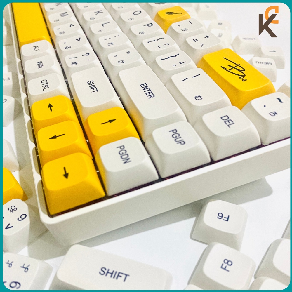 Keycap PBT XDA OEM Cherry Iceberg/Corgi/Matcha/Plastic Nút Bàn Phím Cho Bàn Phím Cơ