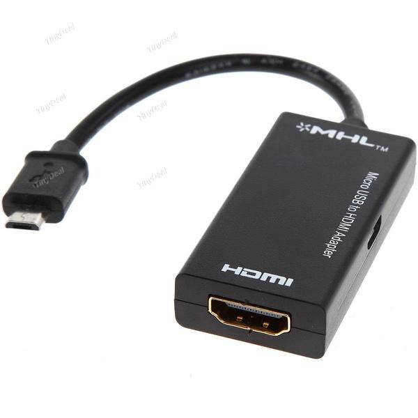 Đầu chuyển Micro MHL USB sang HDMI cho điện thoại
