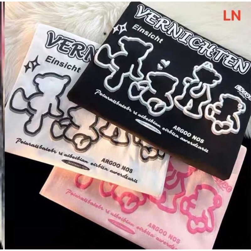 Áo phông 4 con gấu DA6