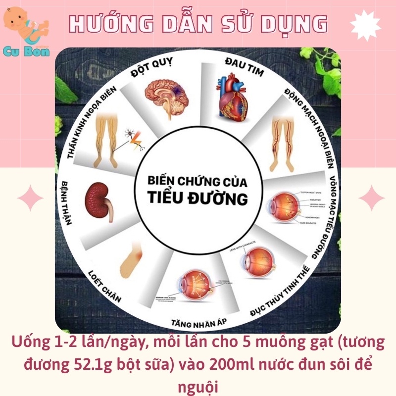 Sữa tiểu đường Glucerna 850g hương Vani Của Úc dành cho người tiểu đường ăn kiêng date mới nhất