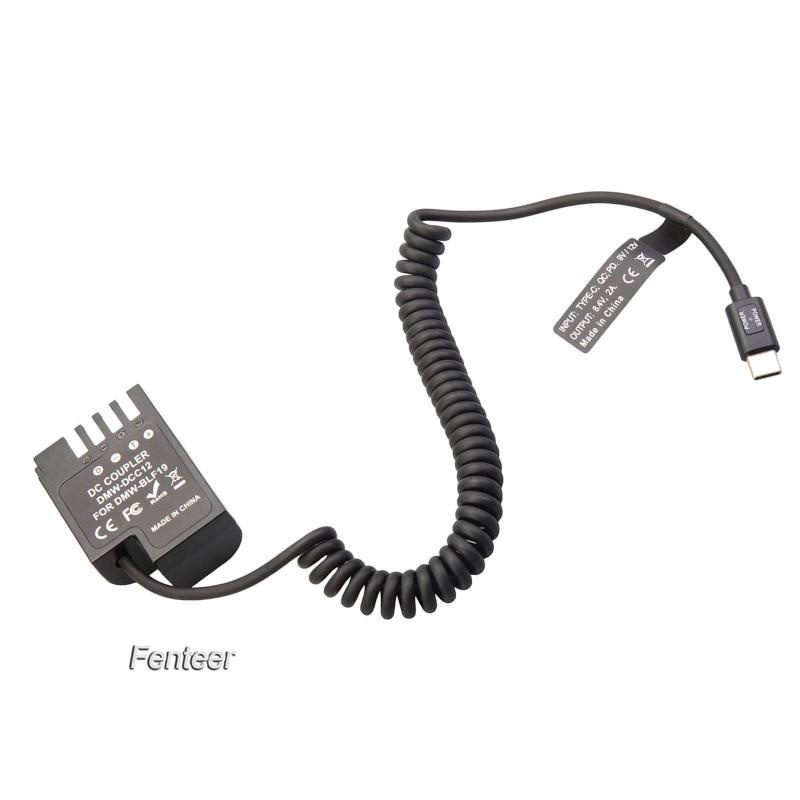 Pin Dmw BLF19 Kèm Dây Cáp Type C Thay Thế Cho GH3 GH4 GH5