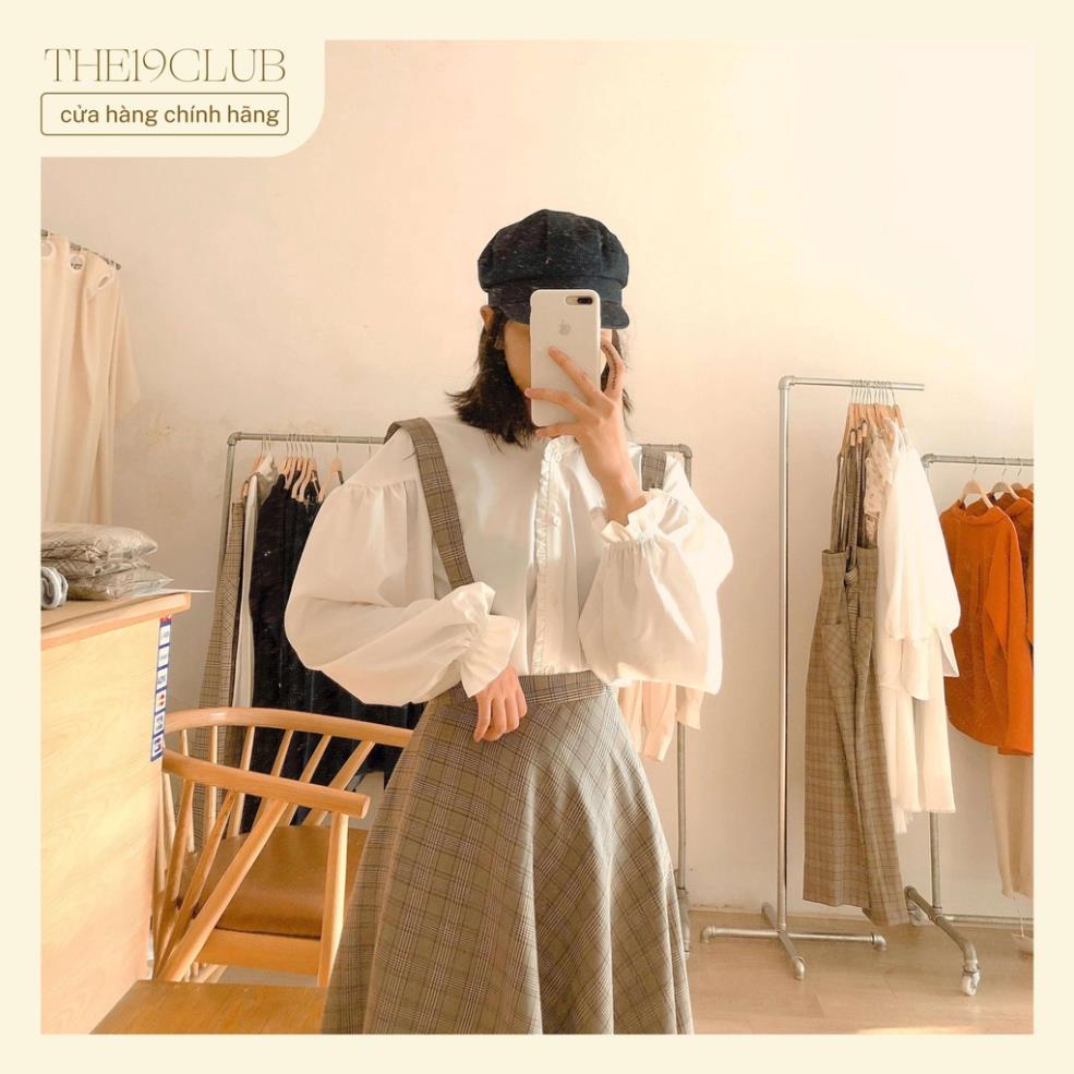 THE19CLUB - Chân váy yếm dáng dài có dây điều chỉnh - Madison Skirt LoV