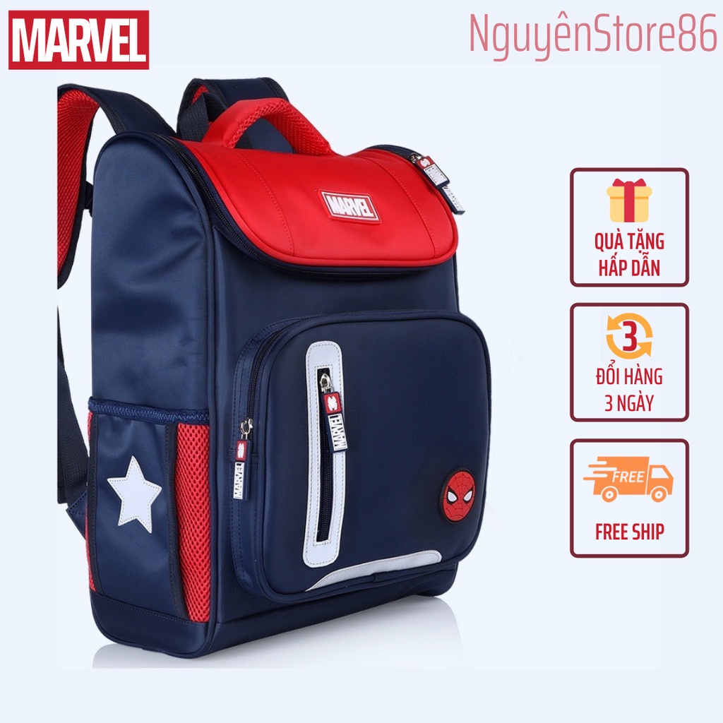 Ba Lô Siêu Nhân Người Nhện Spider Man - MARVEL Chống Gù Cao Cấp Cỡ Lớn Cho Học Sinh Lớp 3-6.
