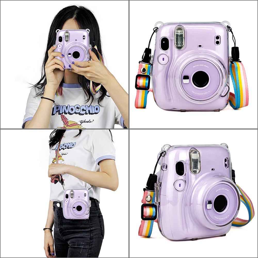 Túi Trong Suốt Đựng Máy Ảnh Fujifilm Instax Mini 11 9 8 + 7s 7c